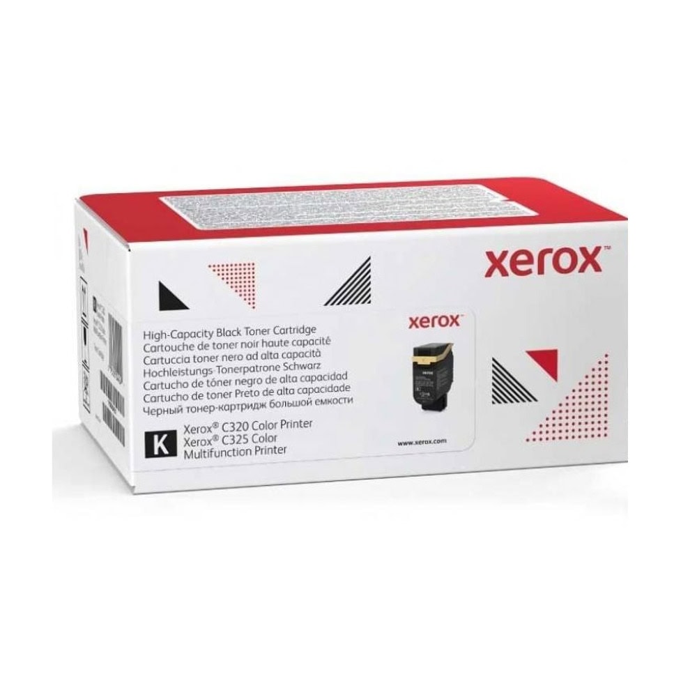 Тонер касета за Xerox C320/C325 - Black - 006R04835 - Xerox - Оригинална