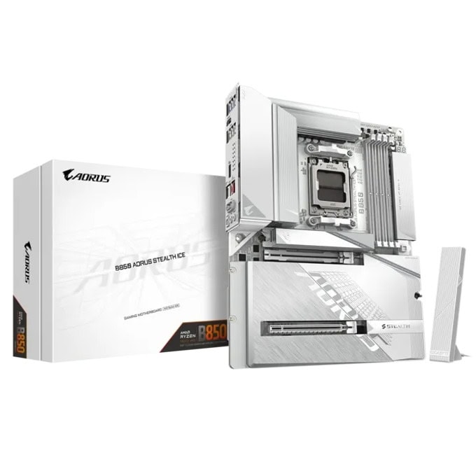 Дънна платка Gigabyte B850 AORUS STEALTH ICE