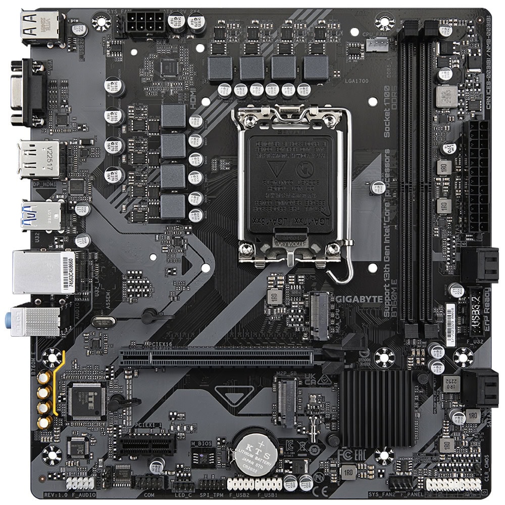 Дънна платка Gigabyte B760M E