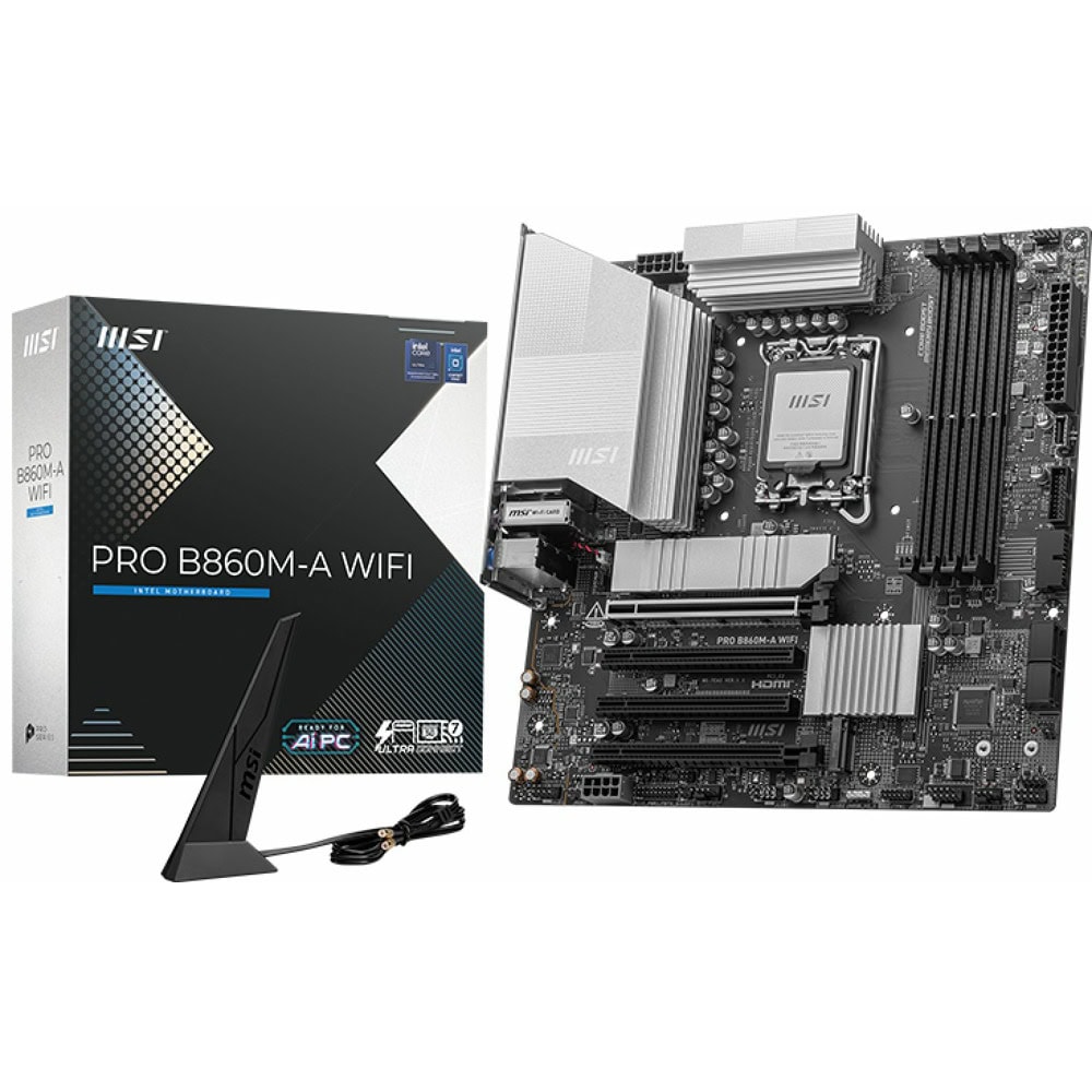 Дънна платка MSI PRO B860M-A WIFI