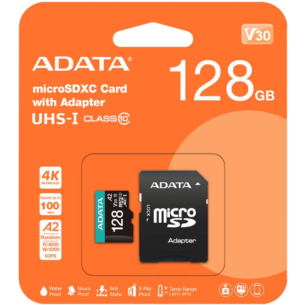 Карта памет 128GB microSDXC с адаптер