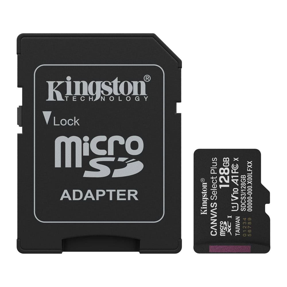 Карта памет 128GB microSDHC с адаптер