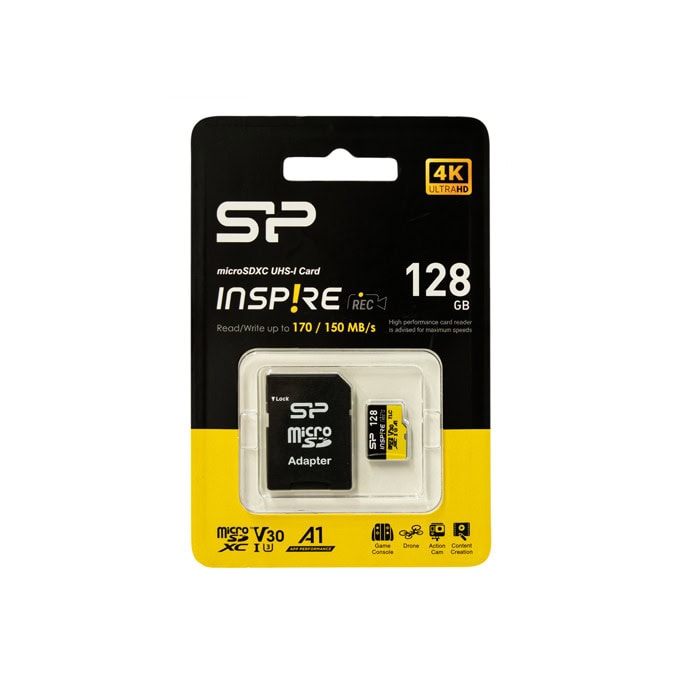 Карта памет 128GB microSDXC с адаптер