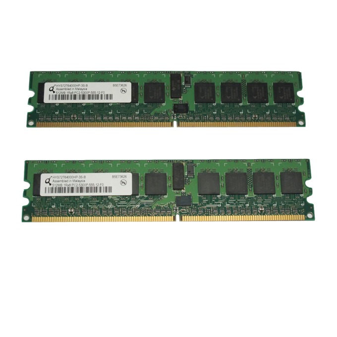 Памет 1GB(2x512MB) DDR2