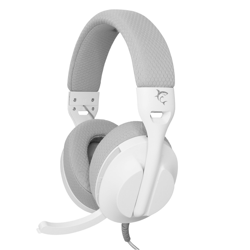 Слушалки White Shark PARROT White-Grey