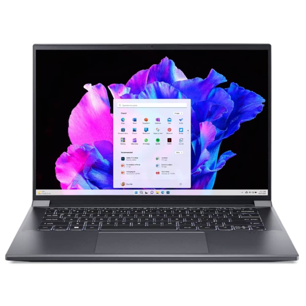 Лаптоп Acer Swift X 14 SFX14-71G-75L8 (NX.KEVEX.001)(сив)