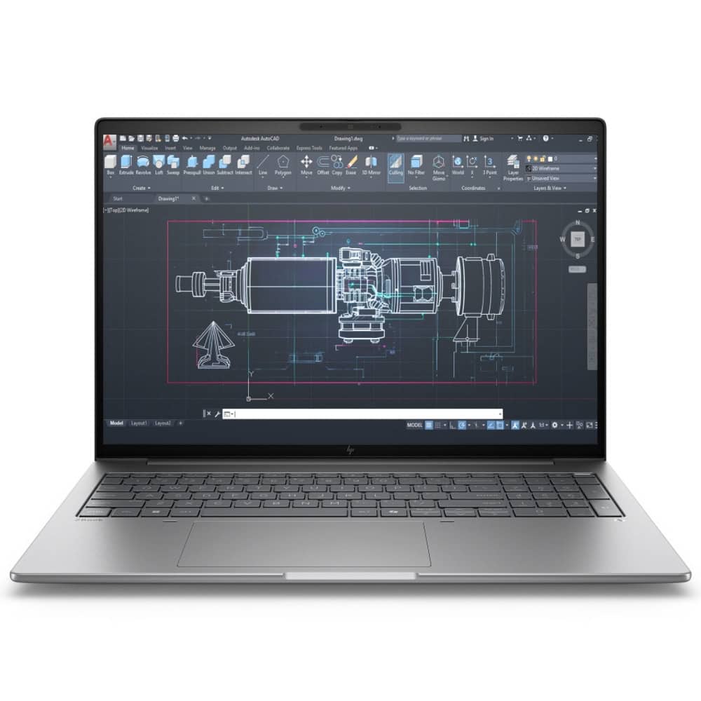 Лаптоп HP ZBook 8 G1i AI (B72SCET)(сребрист)