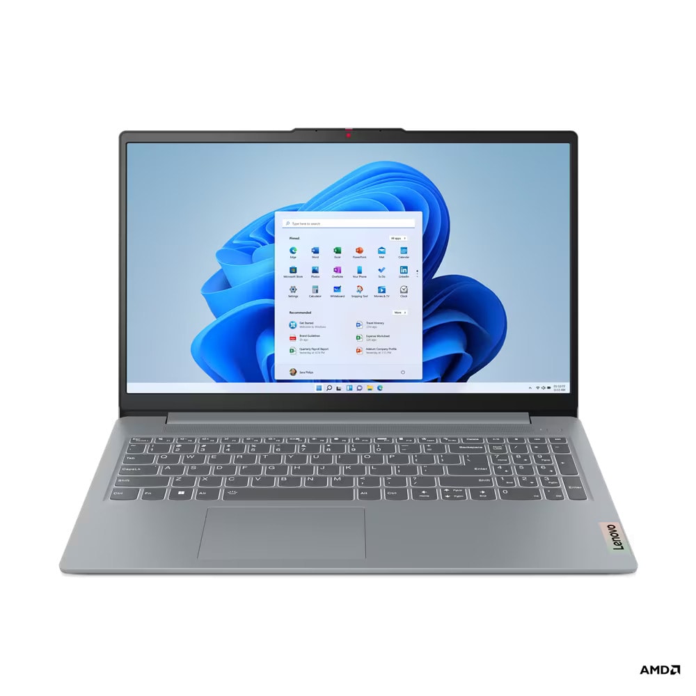 Лаптоп Lenovo IdeaPad Slim 3 (82XQ01MYBM)(сив)