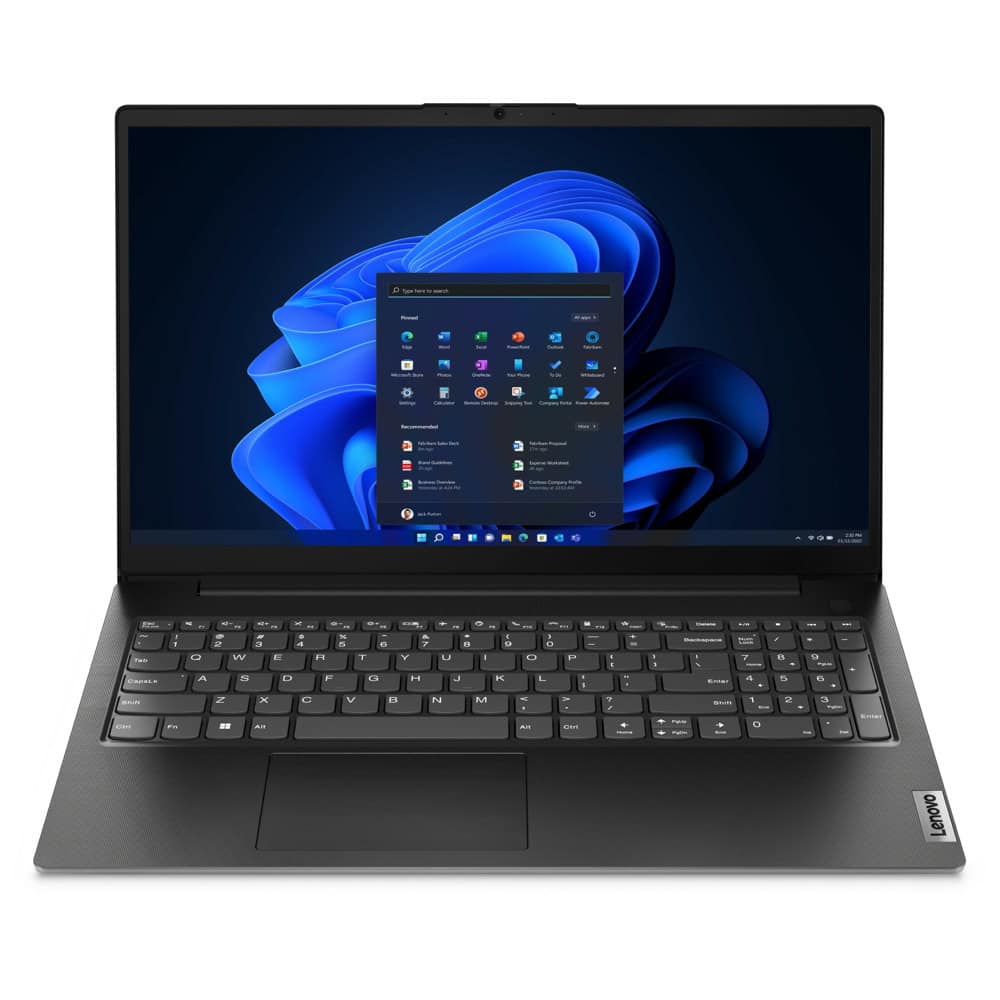 Лаптоп Lenovo V15 G5 IRL(83GW008EBM)(черен)
