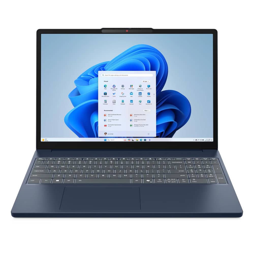 Лаптоп Lenovo IdeaPad Slim 3 15ARP10 (83K700P2RM)(син)