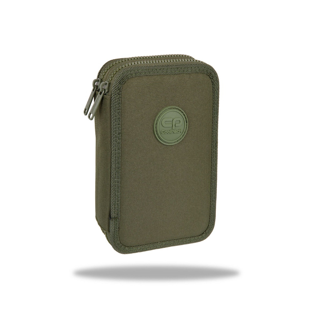 Ученически несесер с еко пособия CoolPack Jumper 2 Olive rpet