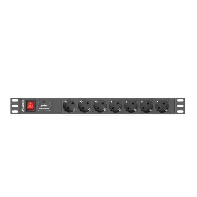 Разклонител Lanberg PDU-07F-0200-IEC-BK