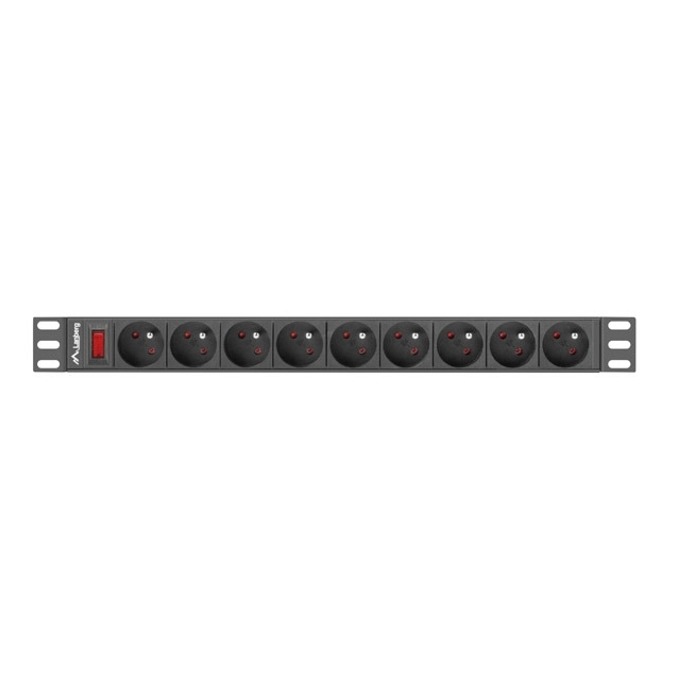 Разклонител Lanberg PDU-09E-0300-BK