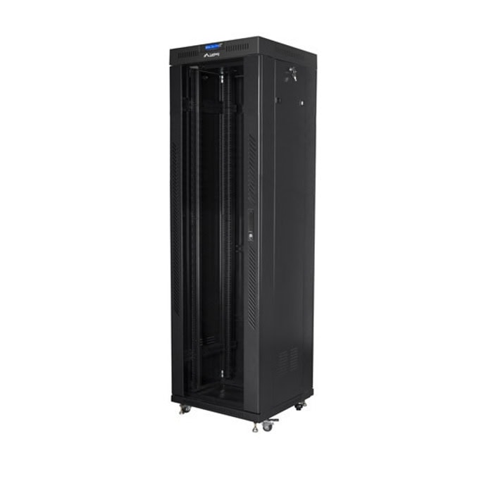 Комуникационен шкаф Lanberg FF01-6642-12BL