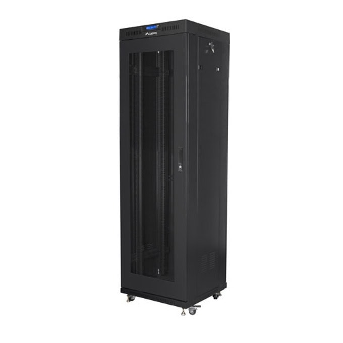 Комуникационен шкаф Lanberg FF01-6642-23BL