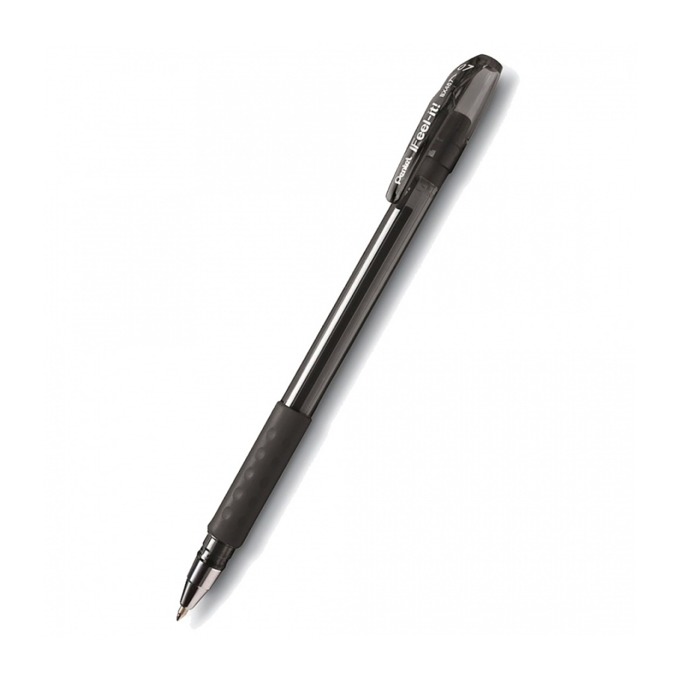 Химикал Pentel BX487 Feel-it черен