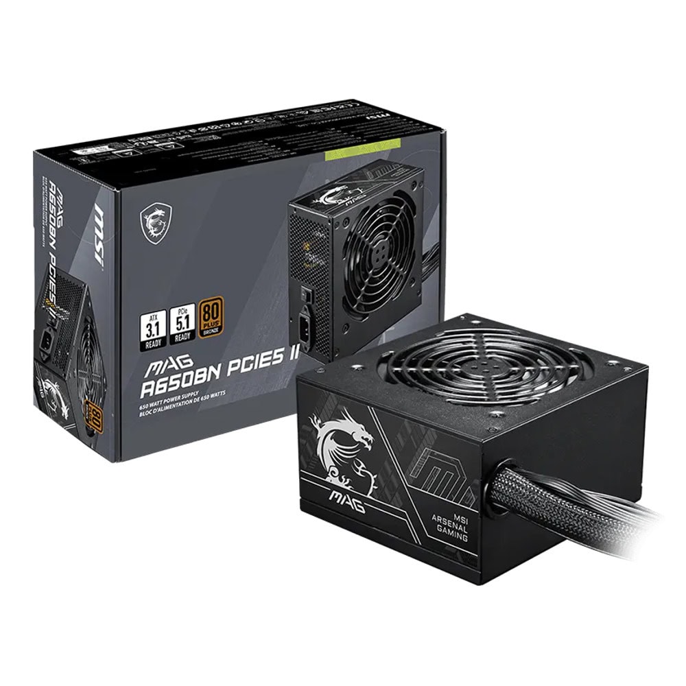 Захранване MSI MAG A650BN PCIE5 II