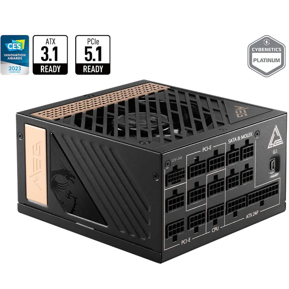 Захранване MSI Meg Ai1300P PCIE5