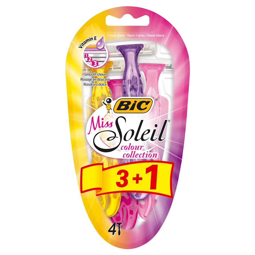 Самобръсначка BIC Miss Soleil Colour