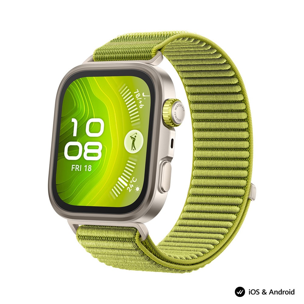 Смарт часовник Huawei Watch Fit 4 Pro Seiya-B29F Green