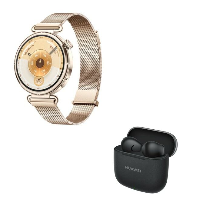 Смарт часовник Huawei Watch GT 6 Millanese в комплект със слушалки Huawei FreeBuds SE 3 Black