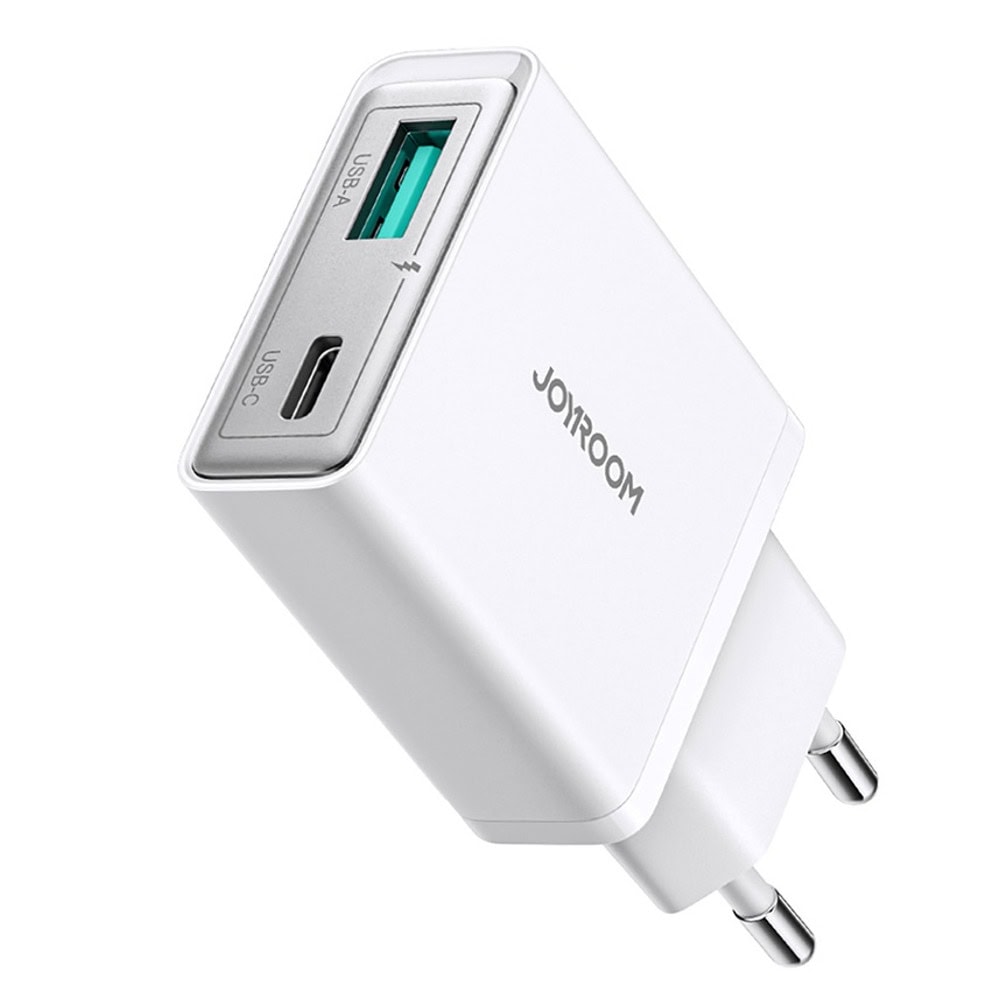 Зарядно устройство Joyroom Super Slim Dual Port 20W (JR-TCF14)