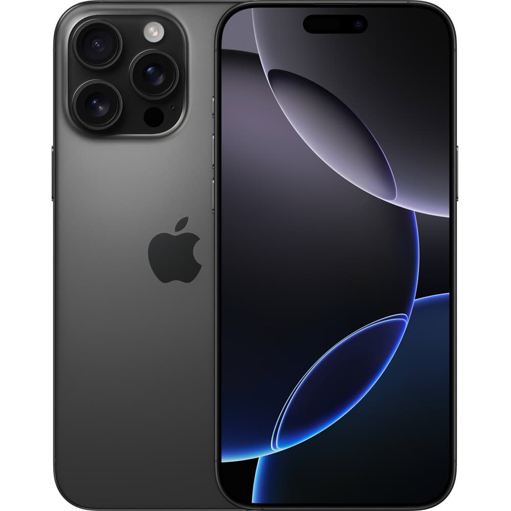 Смартфон Apple iPhone 16 Pro Max (Black Titanium) (Second hand/Втора ръка)