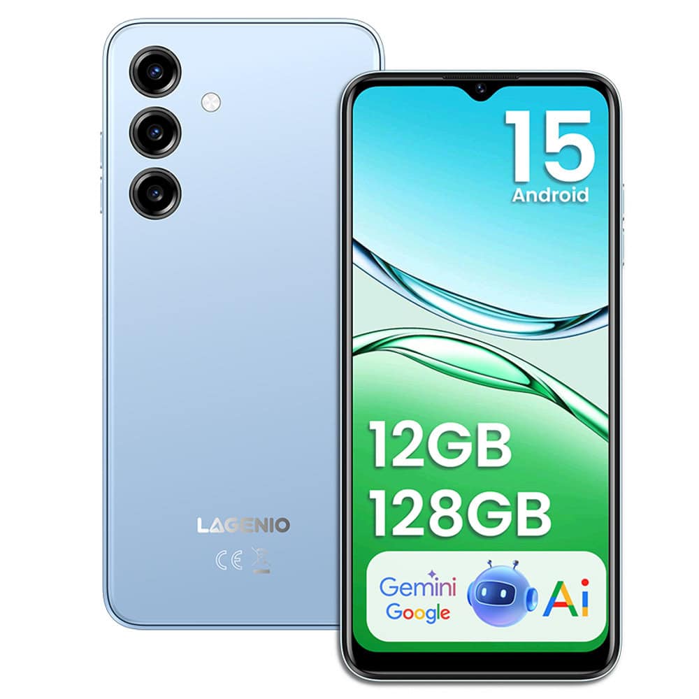 Смартфон Lagenio A10 Pro (светлосин)