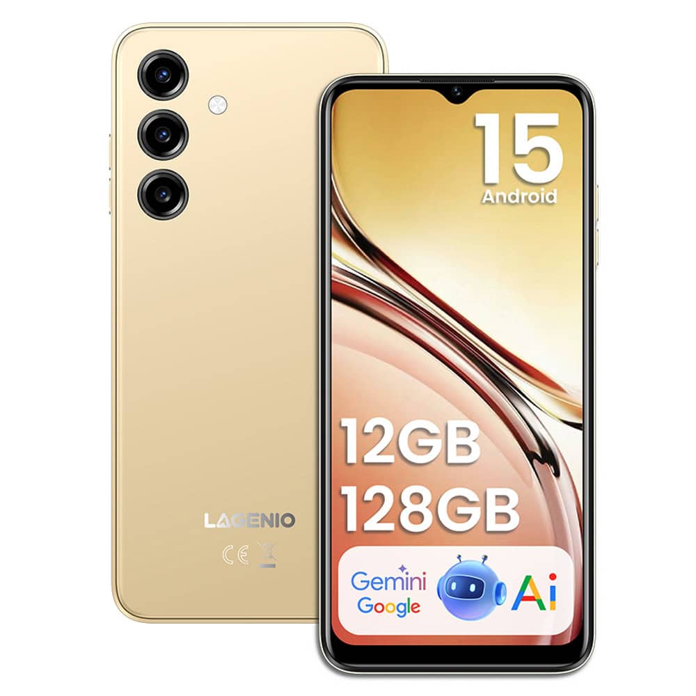 Смартфон Lagenio A10 Pro (златист)