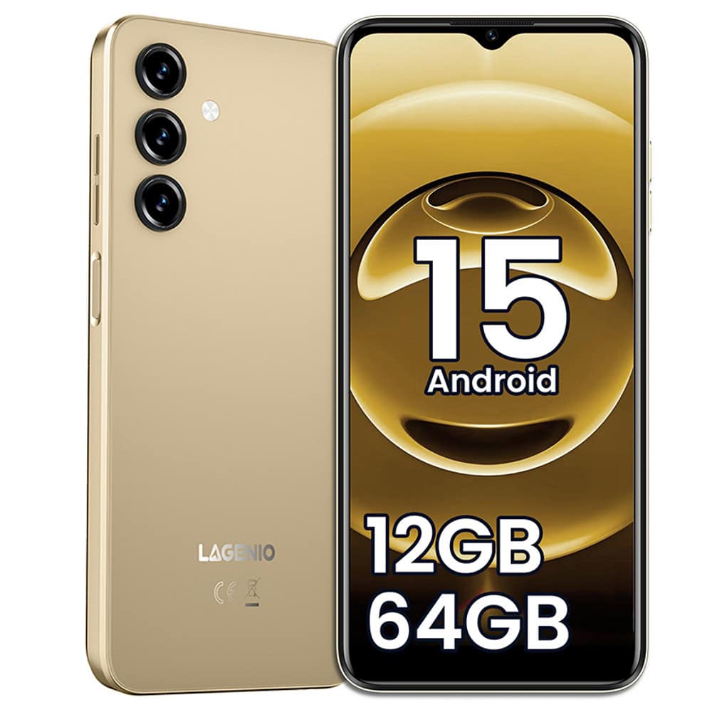 Смартфон Lagenio A10 (златист)
