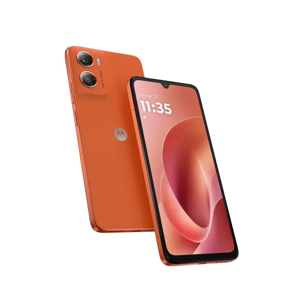Смартфон Motorola Moto G06 (оранжев)