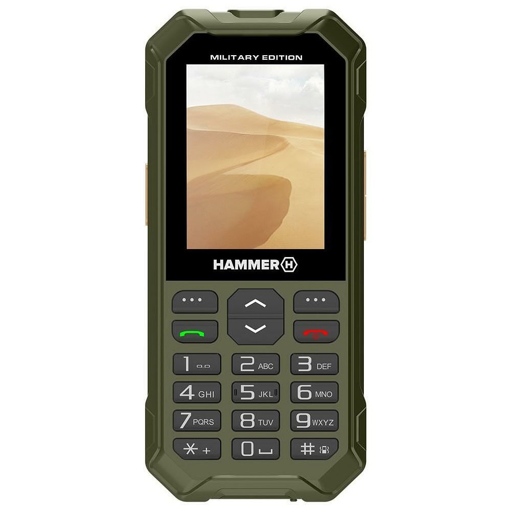 Смартфон MyPhone Hammer 6 Military Edition LTE (черно-зелен)
