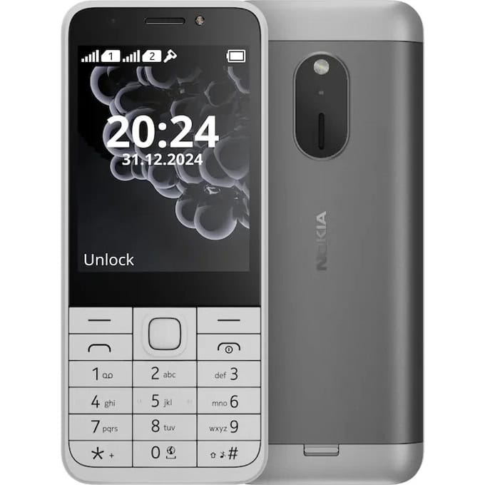 Мобилен телефон Nokia 230 2025 (бял)