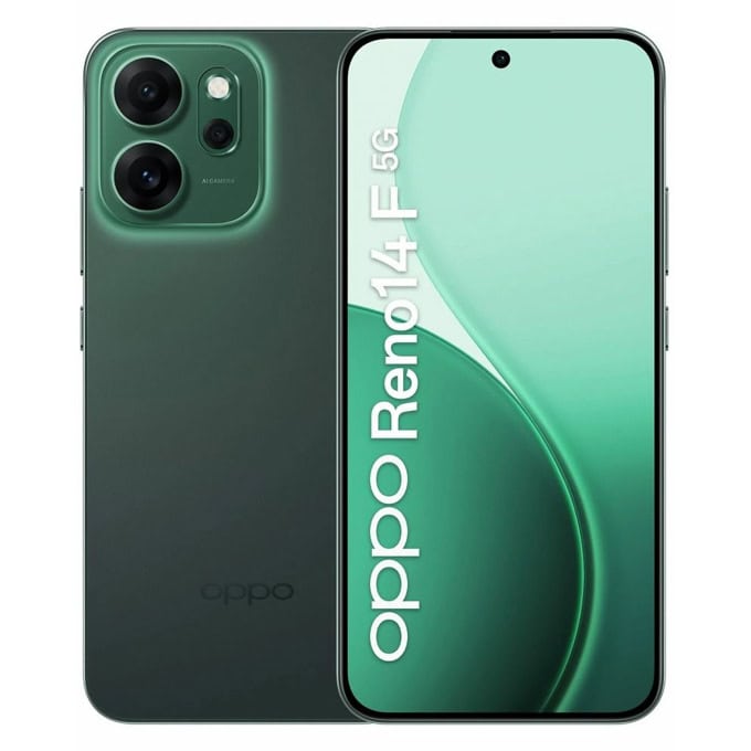 Смартфон Oppo Reno14 F 5G (зелен)