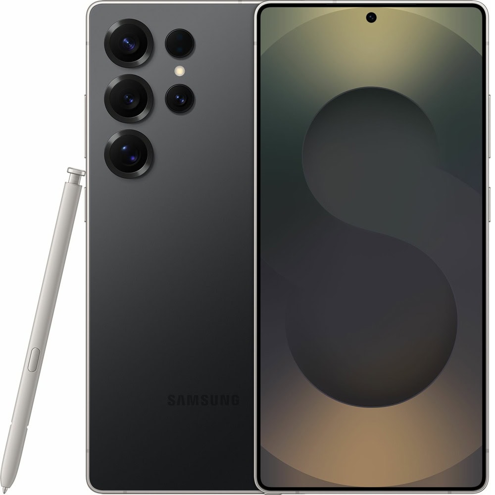 Смартфон Samsung Galaxy S25 Ultra (черен/сива рамка)
