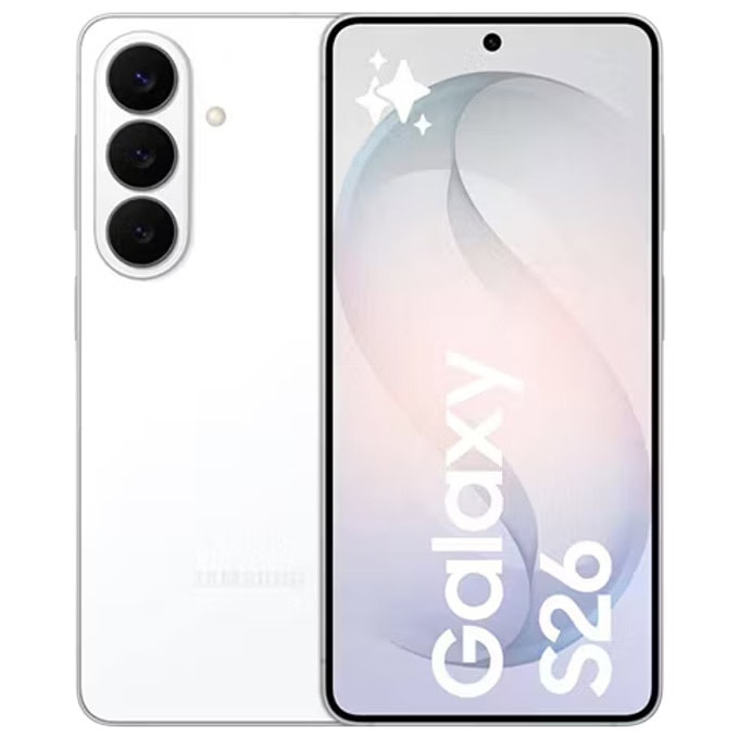 Смартфон Samsung Galaxy S26 (бял)