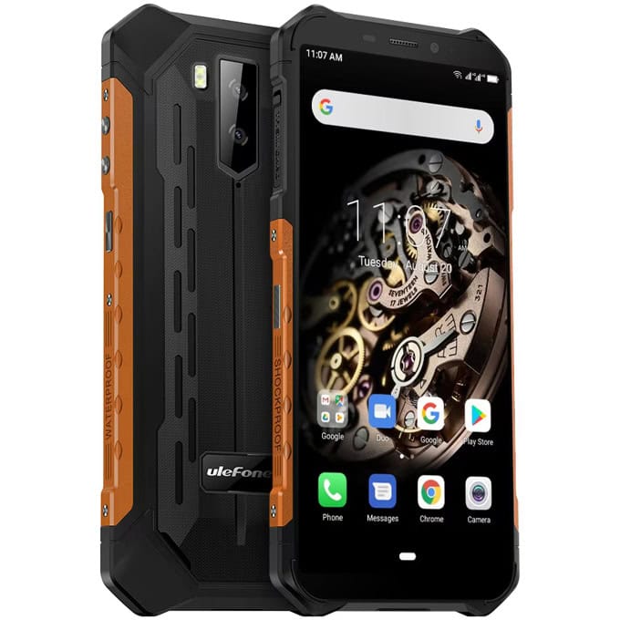 Смартфон Ulefone Armor X3 (черно-оранжев)