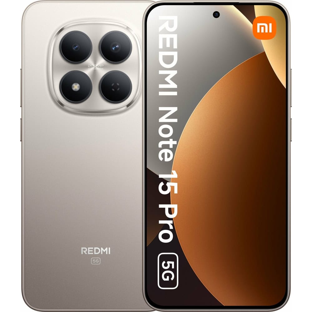 Смартфон Xiaomi Redmi Note 15 Pro 5G (сив)